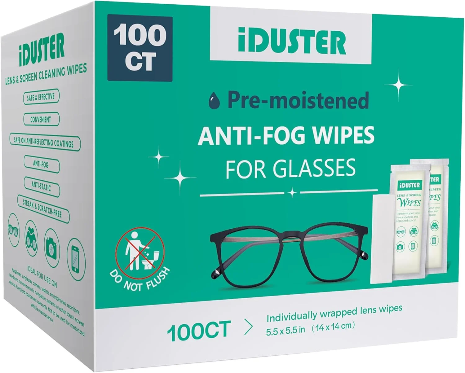 دستمال مرطوب تمیز کننده صفحه نمایش برای لنز - 100 عدد دستمال مرطوب از پیش مرطوب شده برای تمیز کردن عینک، دستمال مرطوب بدون رگه برای صفحه نمایش آیپد، تلفن، ماشین، تلویزیون، کامپیوتر، لپ تاپ، عینک دستمال مرطوب تمیز کننده صفحه نمایش برای لنز - 100 عدد دستمال مرطوب از پیش مرطوب شده برای تمیز کردن عینک، دستمال مرطوب بدون رگه برای صفحه نمایش آیپد، تلفن، ماشین، تلویزیون، کامپیوتر، لپ تاپ، عینک