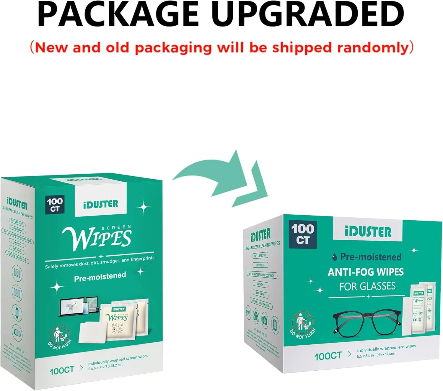 دستمال مرطوب تمیز کننده صفحه نمایش برای لنز - 100 عدد دستمال مرطوب از پیش مرطوب شده برای تمیز کردن عینک، دستمال مرطوب بدون رگه برای صفحه نمایش آیپد، تلفن، ماشین، تلویزیون، کامپیوتر، لپ تاپ، عینک دستمال مرطوب تمیز کننده صفحه نمایش برای لنز - 100 عدد دستمال مرطوب از پیش مرطوب شده برای تمیز کردن عینک، دستمال مرطوب بدون رگه برای صفحه نمایش آیپد، تلفن، ماشین، تلویزیون، کامپیوتر، لپ تاپ، عینک