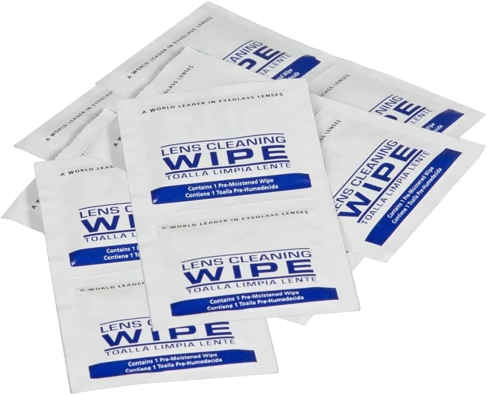 دستمال مرطوب تمیز کننده لنز WinCheer، پدهای یکبار مصرف سریع خشک شونده برای تمیز کردن شیشه گوشی، صفحه تبلت، دوربین، لوازم الکترونیکی، لنزهای عکاسی و اپتیک (60 عدد)