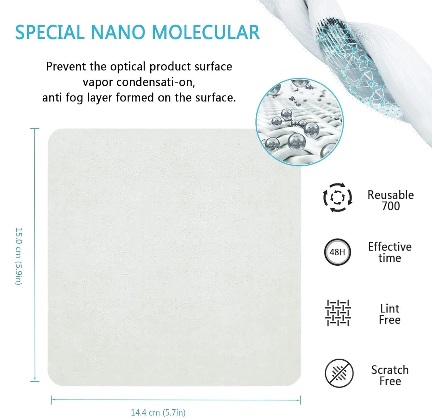دستمالهای تمیز کننده ضد بخار عینک Azonee، بسته 50 عددی دستمال ضد بخار، دستمال تمیز کننده عینک ضد بخار میکروفیبر، دستمال مرطوب لنز برای تمام صفحه نمایش دستگاه های الکترونیکی، دستمال مرطوب لنز برای لنز دوربین دستمالهای تمیز کننده ضد بخار عینک Azonee، بسته 50 عددی دستمال ضد بخار، دستمال تمیز کننده عینک ضد بخار میکروفیبر، دستمال مرطوب لنز برای تمام صفحه نمایش دستگاه های الکترونیکی، دستمال مرطوب لنز برای لنز دوربین