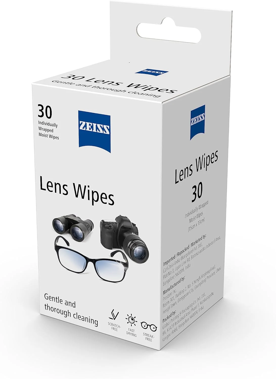 دستمال مرطوب پاک کننده لنز زایس، 600 عدد