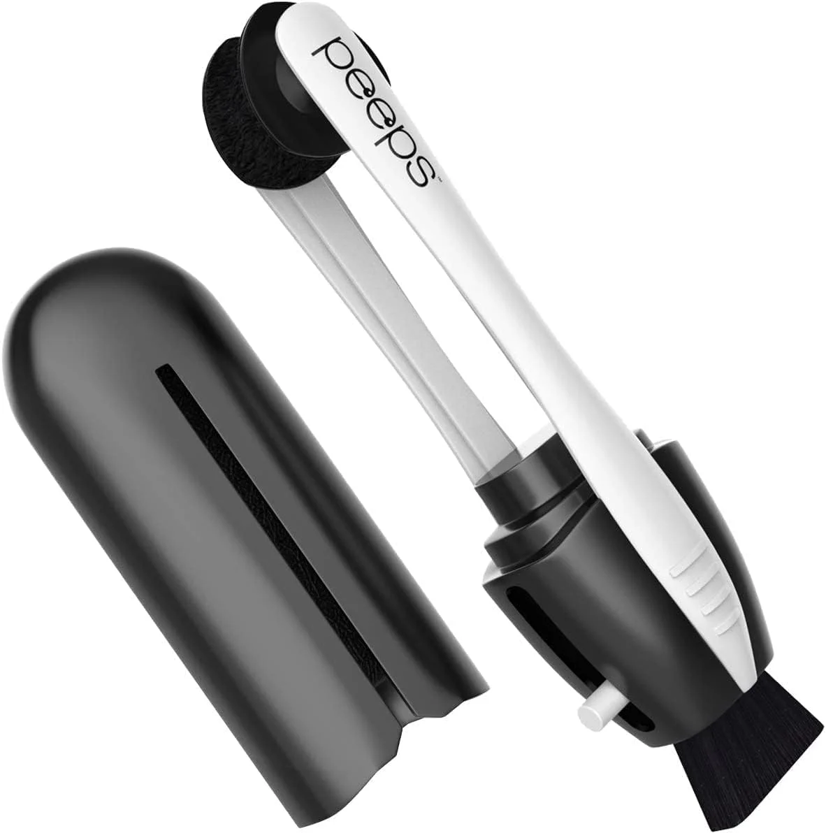 پاک کننده عینک Peeps | بدون پارچه، بدون دستمال مرطوب، بدون اسپری، بدون الکل، بدون کثیفی. تمیز کننده لنز همه کاره.