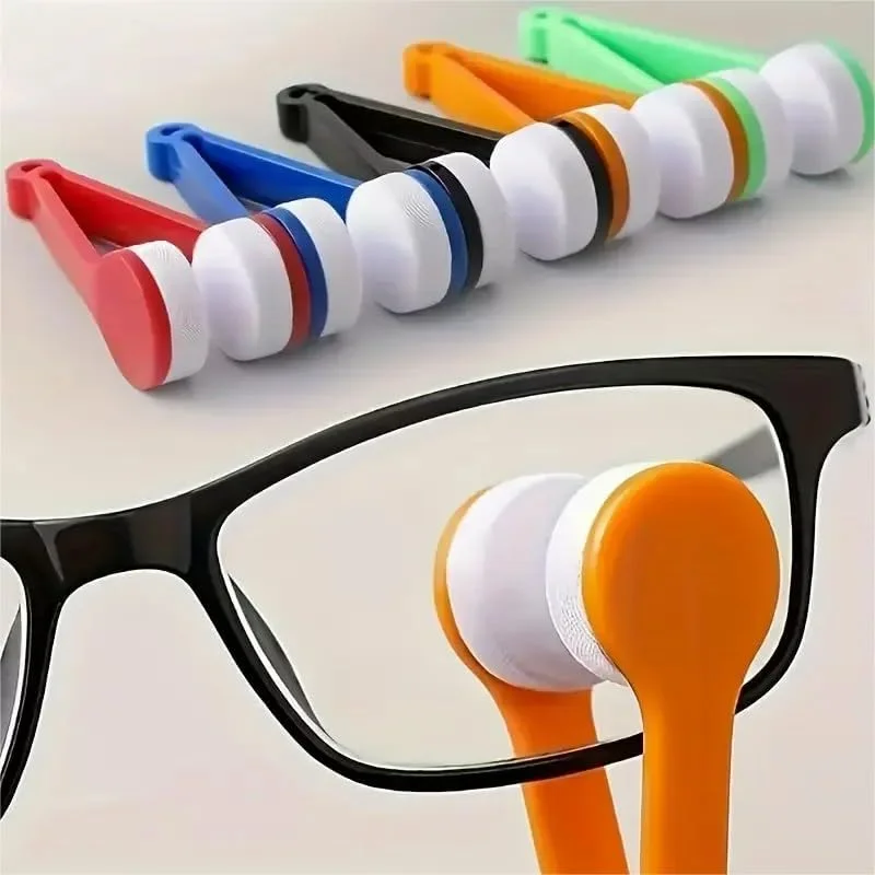 مینی تمیز کننده عینک آفتابی، برس نرم تمیز کننده عینک طبی با الیاف میکروفیبر، گیره تمیز کننده مینی میکروفیبر عینک، تمیز کننده لنز ضد خش برای عینک و عینک آفتابی، 5 عدد مینی تمیز کننده عینک آفتابی، برس نرم تمیز کننده عینک طبی با الیاف میکروفیبر، گیره تمیز کننده مینی میکروفیبر عینک، تمیز کننده لنز ضد خش برای عینک و عینک آفتابی، 5 عدد