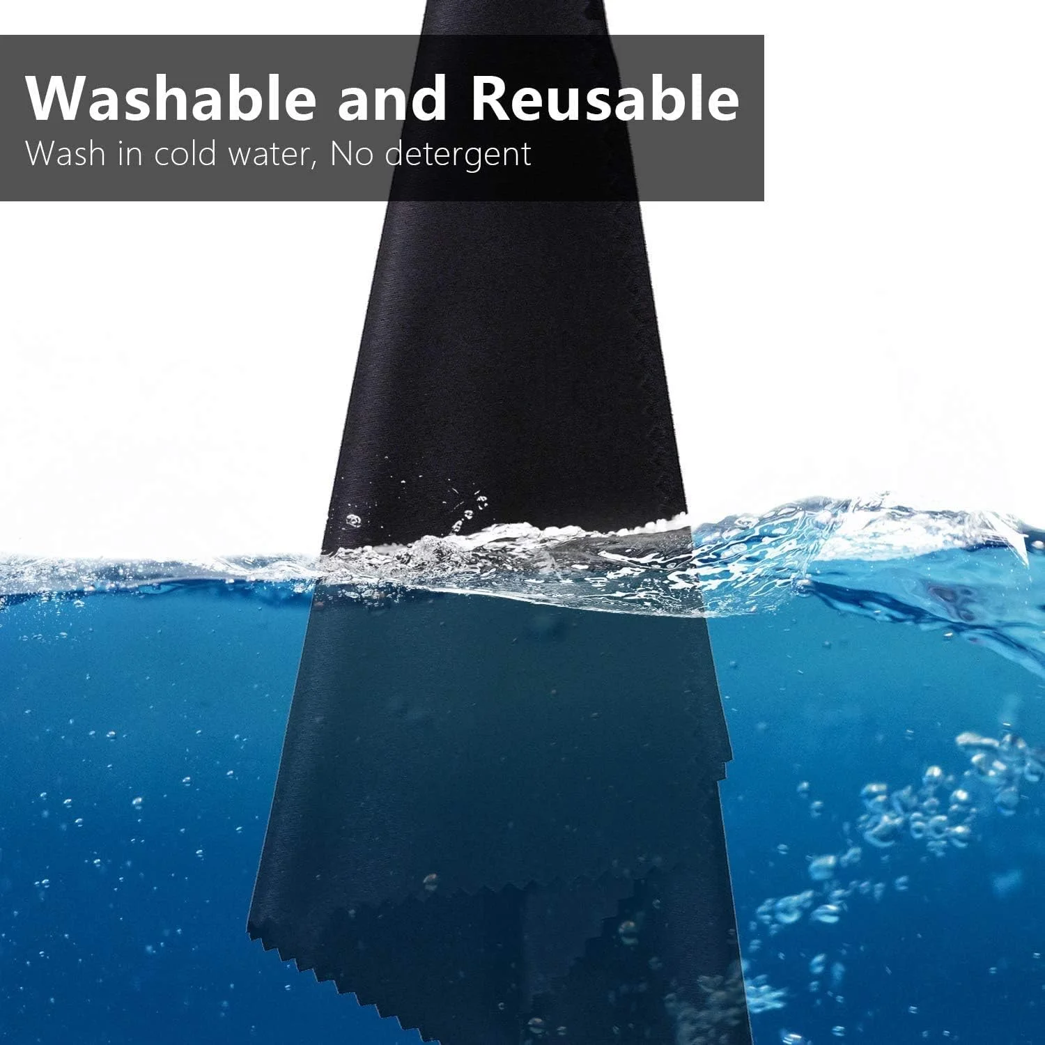 دستمال میکروفایبر تمیز کننده DELFINO، پارچه تمیز کننده عینک 15x15 سانتی متر برای تلفن های همراه، تبلت، لپ تاپ، لنز دوربین، صفحه نمایش های HD، صفحه نمایش های LCD، لنزها، نوت بوک، عینک 12 عدد