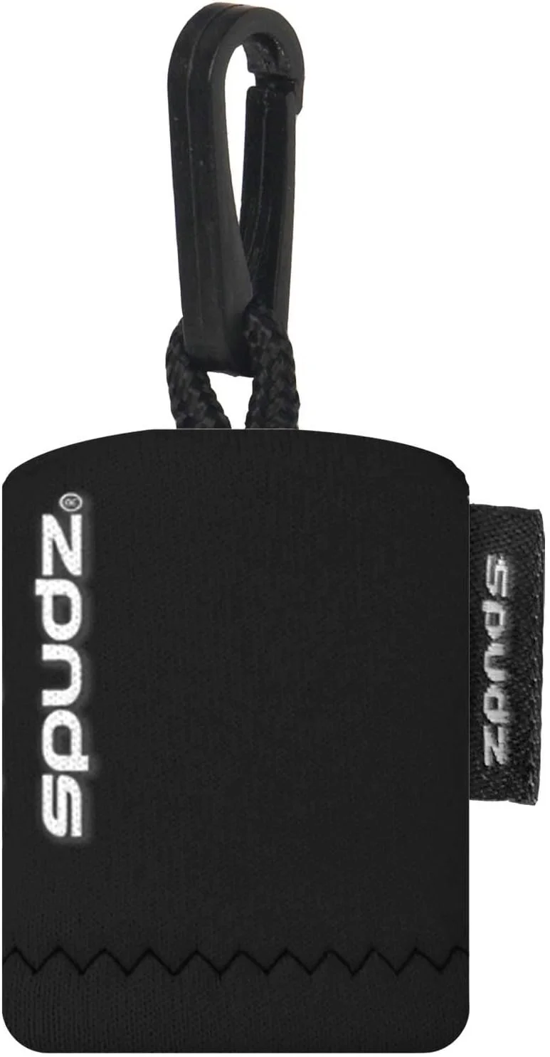 دستمال میکروفایبر کلاسیک Alpine Innovations SPUDZ، تمیز کننده صفحه نمایش و لنز در کیف مشکی، اندازه معمولی 6X6