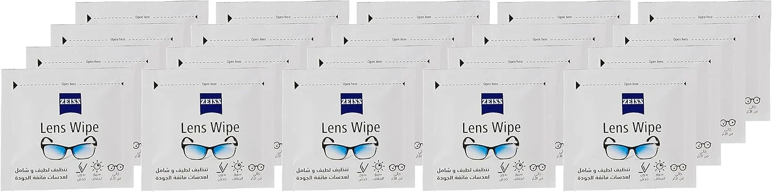 دستمال مرطوب لنز زایس 24 عددی دستمال مرطوب لنز زایس 24 عددی