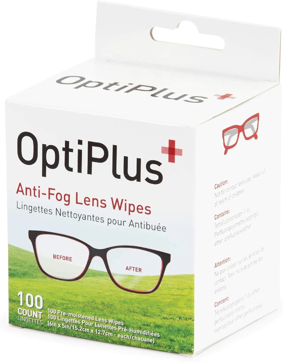 دستمال مرطوب ضد بخار لنز OptiPlus دستمال مرطوب ضد بخار لنز OptiPlus