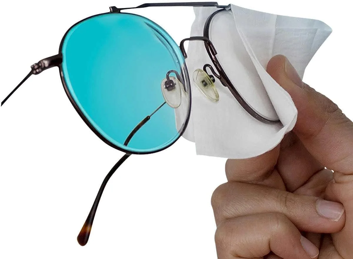 دستمال مرطوب حرفه ای Optico - تمیز کننده با کیفیت عالی برای عینک، صفحه نمایش و لنز دوربین - بدون نیاز به اسپری | 180 عدد دستمال