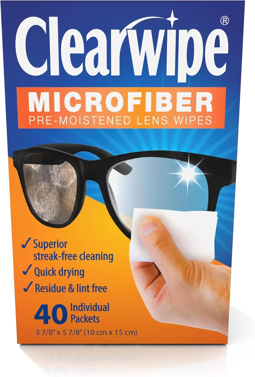 دستمال مرطوب میکروفایبر ClearWipe، سفید، 48 عدد دستمال مرطوب میکروفایبر ClearWipe، سفید، 48 عدد