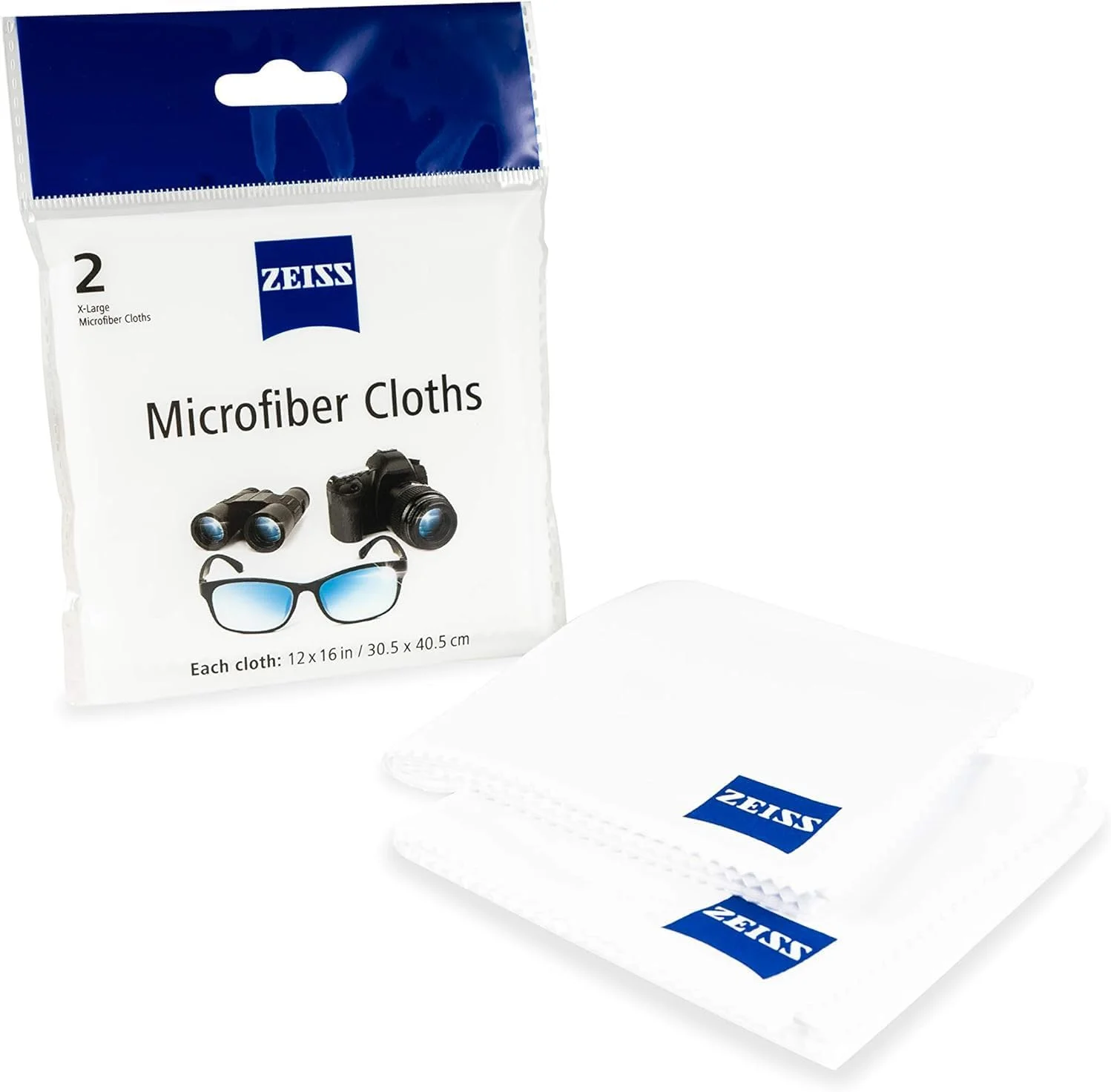 دستمال میکروفایبر تمیز کننده لنز زایس (بسته 2 عددی) سایز جامبو