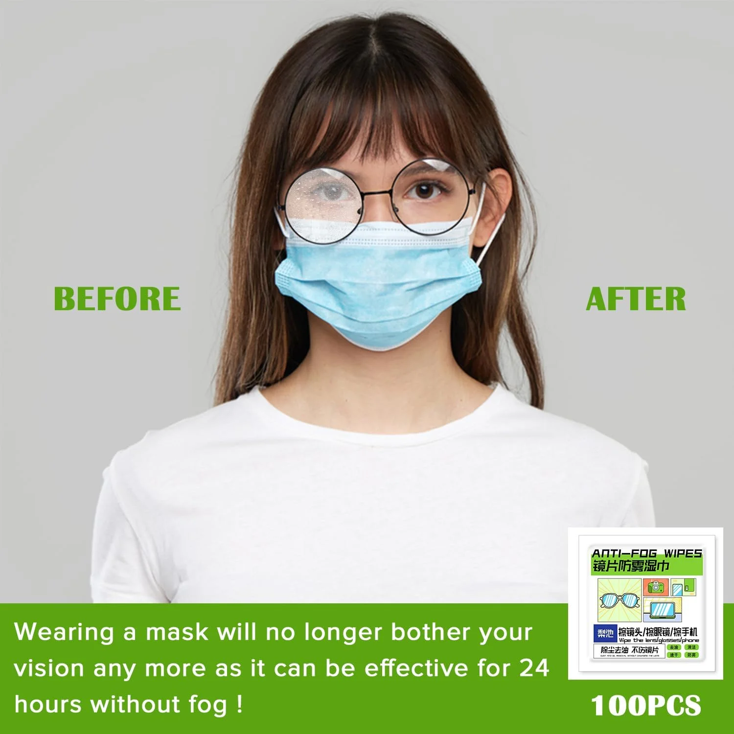 دستمال مرطوب عدسی Necomi بسته 100 عددی، ضد بخار، بسته بندی تکی، تمیز کننده بدون رگه برای عینک و صفحه نمایش لپ تاپ، دستمال تمیز کننده عینک عمده، دستمال عینک آفتابی و تلفن دستمال مرطوب عدسی Necomi بسته 100 عددی، ضد بخار، بسته بندی تکی، تمیز کننده بدون رگه برای عینک و صفحه نمایش لپ تاپ، دستمال تمیز کننده عینک عمده، دستمال عینک آفتابی و تلفن