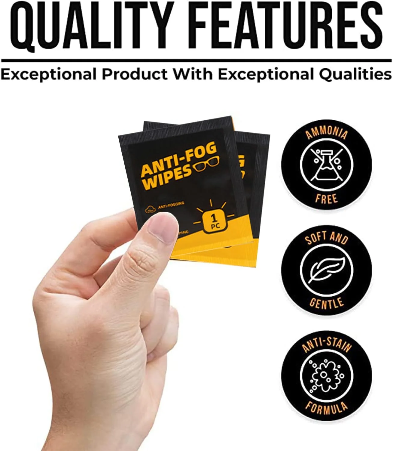 دستمال مرطوب لنز NALACAL بسته 50 عددی - ضد بخار و خشکشونده سریع - بستهبندی تکی برای صفحههای لمسی LED، آیفون، آیپد، مانیتور کامپیوتر - ایمن برای همه صفحهها و لنزها دستمال مرطوب لنز NALACAL بسته 50 عددی - ضد بخار و خشکشونده سریع - بستهبندی تکی برای صفحههای لمسی LED، آیفون، آیپد، مانیتور کامپیوتر - ایمن برای همه صفحهها و لنزها