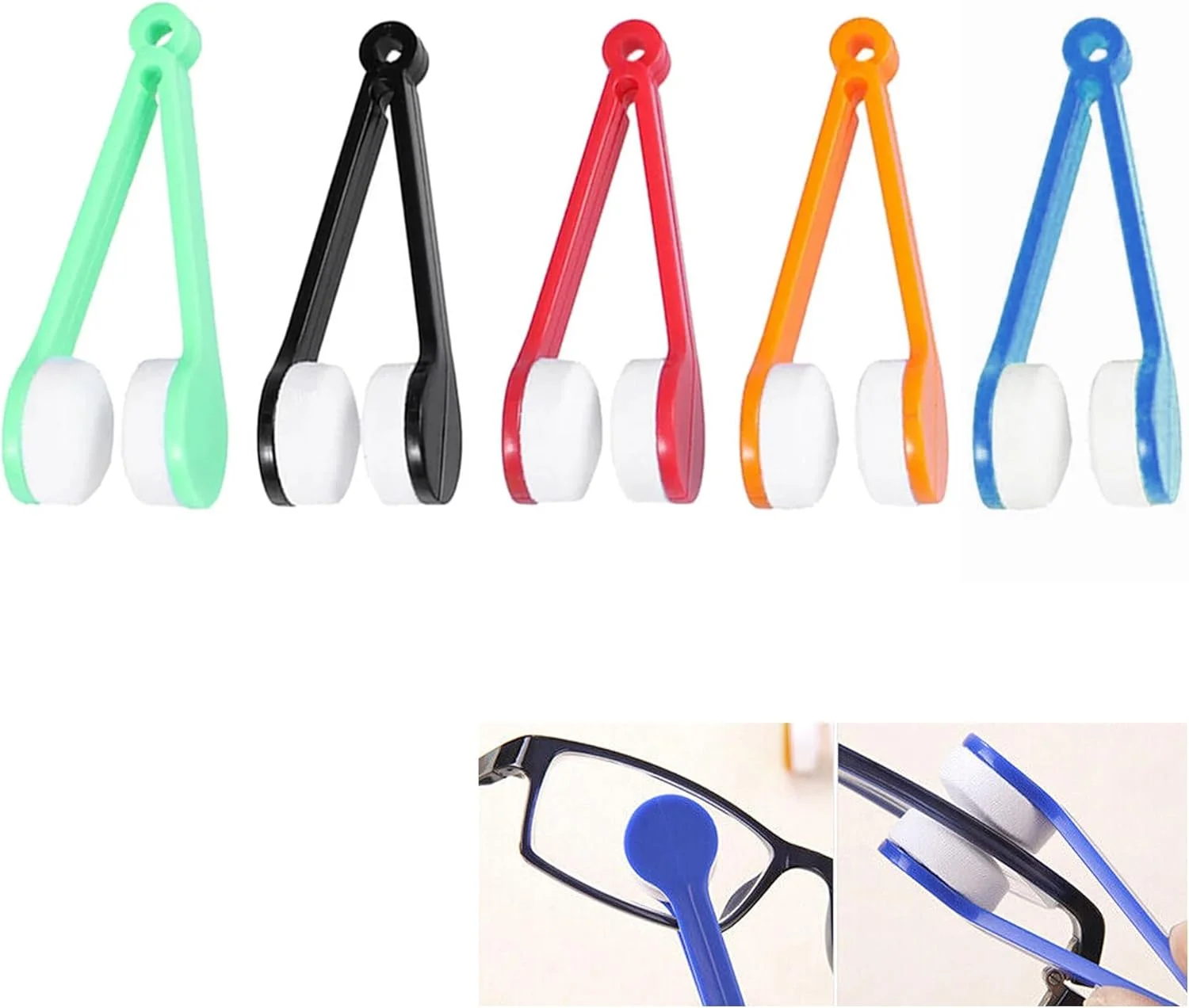 دستمال تمیز کننده عینک قابل حمل - بسته 5 عددی