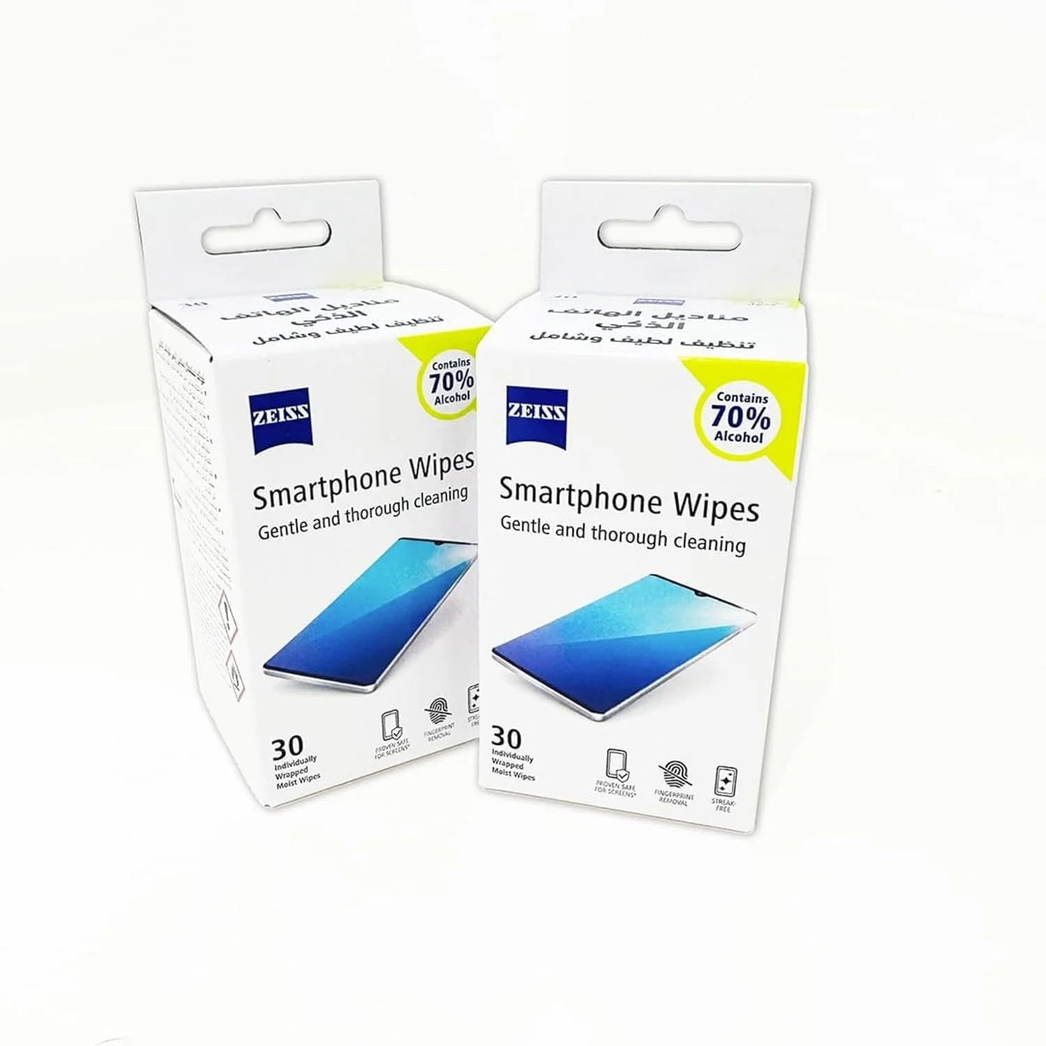 دستمال مرطوب تمیز کننده گوشی های هوشمند زایس دستمال مرطوب تمیز کننده گوشی های هوشمند زایس