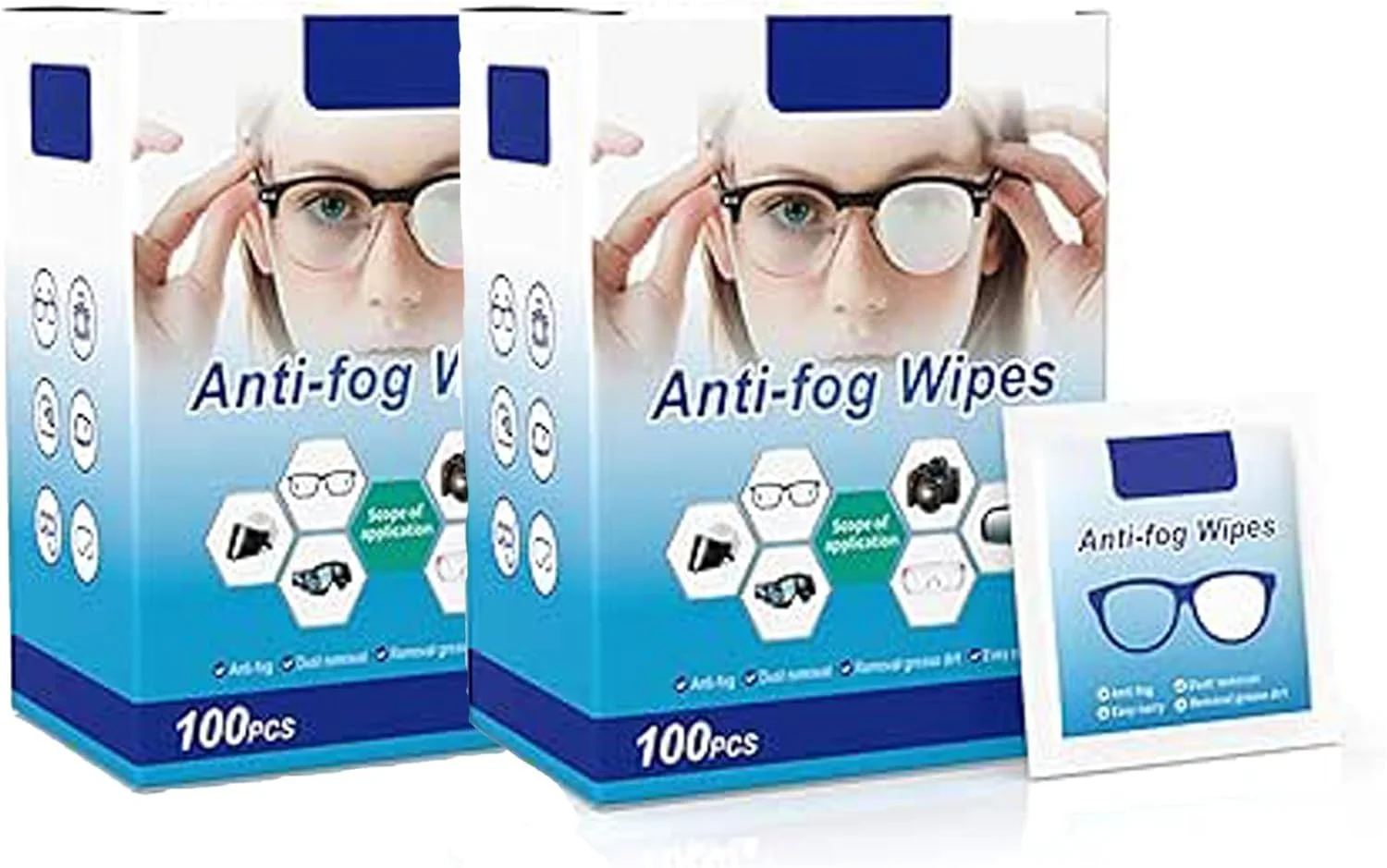 دستمال مرطوب ضد بخار عینک (بسته 200 عددی)، از پیش مرطوب شده، خشک شدن سریع و بدون خش برای صفحه نمایش لپ تاپ، لنزهای نوری، عینک محافظ، صفحه نمایش تلفن های هوشمند و صفحه نمایش ساعت، بسته بندی جداگانه مسافرتی (200 عدد) دستمال مرطوب ضد بخار عینک (بسته 200 عددی)، از پیش مرطوب شده، خشک شدن سریع و بدون خش برای صفحه نمایش لپ تاپ، لنزهای نوری، عینک محافظ، صفحه نمایش تلفن های هوشمند و صفحه نمایش ساعت، بسته بندی جداگانه مسافرتی (200 عدد)
