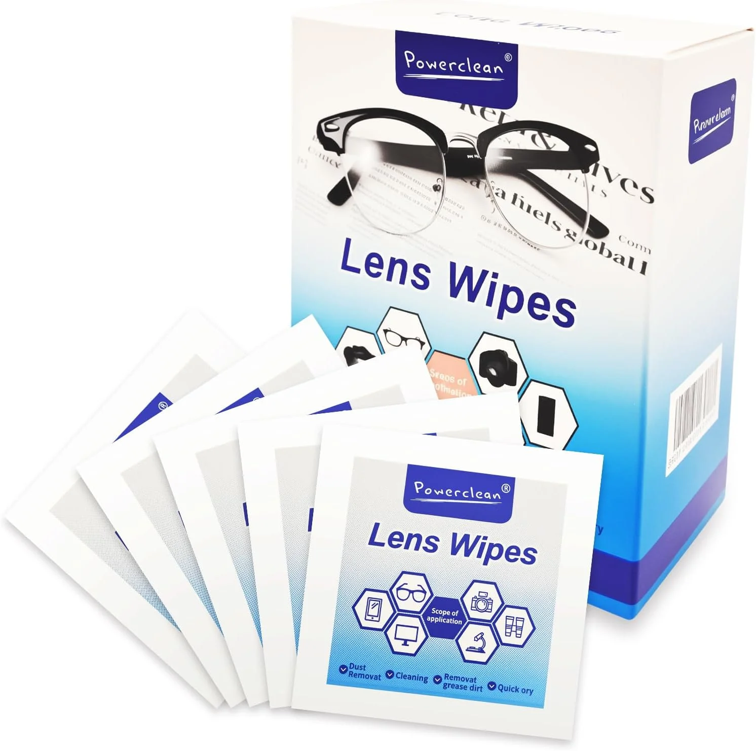 دستمال مرطوب تمیز کننده لنز برای عینک و صفحه نمایش - 100 عدد بسته بندی جداگانه، دستمال مرطوب میکروفیبر - بدون ایجاد لکه، ضد الکتریسیته ساکن، ایمن برای عینک، عینک آفتابی، تلفن، لنز دوربین (دستمال) دستمال مرطوب تمیز کننده لنز برای عینک و صفحه نمایش - 100 عدد بسته بندی جداگانه، دستمال مرطوب میکروفیبر - بدون ایجاد لکه، ضد الکتریسیته ساکن، ایمن برای عینک، عینک آفتابی، تلفن، لنز دوربین (دستمال)