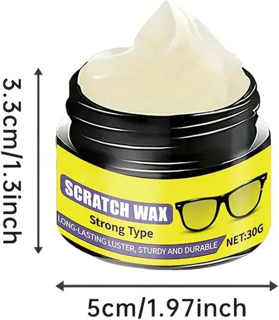 خمیر خش گیر عینک (30 گرمی) برای عینک های طبی، آفتابی و لنزهای تجویزی | کیت نگهداری نوری برای وضوح و ترمیم عمیق، مناسب برای استفاده در خانه و مسافرت خمیر خش گیر عینک (30 گرمی) برای عینک های طبی، آفتابی و لنزهای تجویزی | کیت نگهداری نوری برای وضوح و ترمیم عمیق، مناسب برای استفاده در خانه و مسافرت