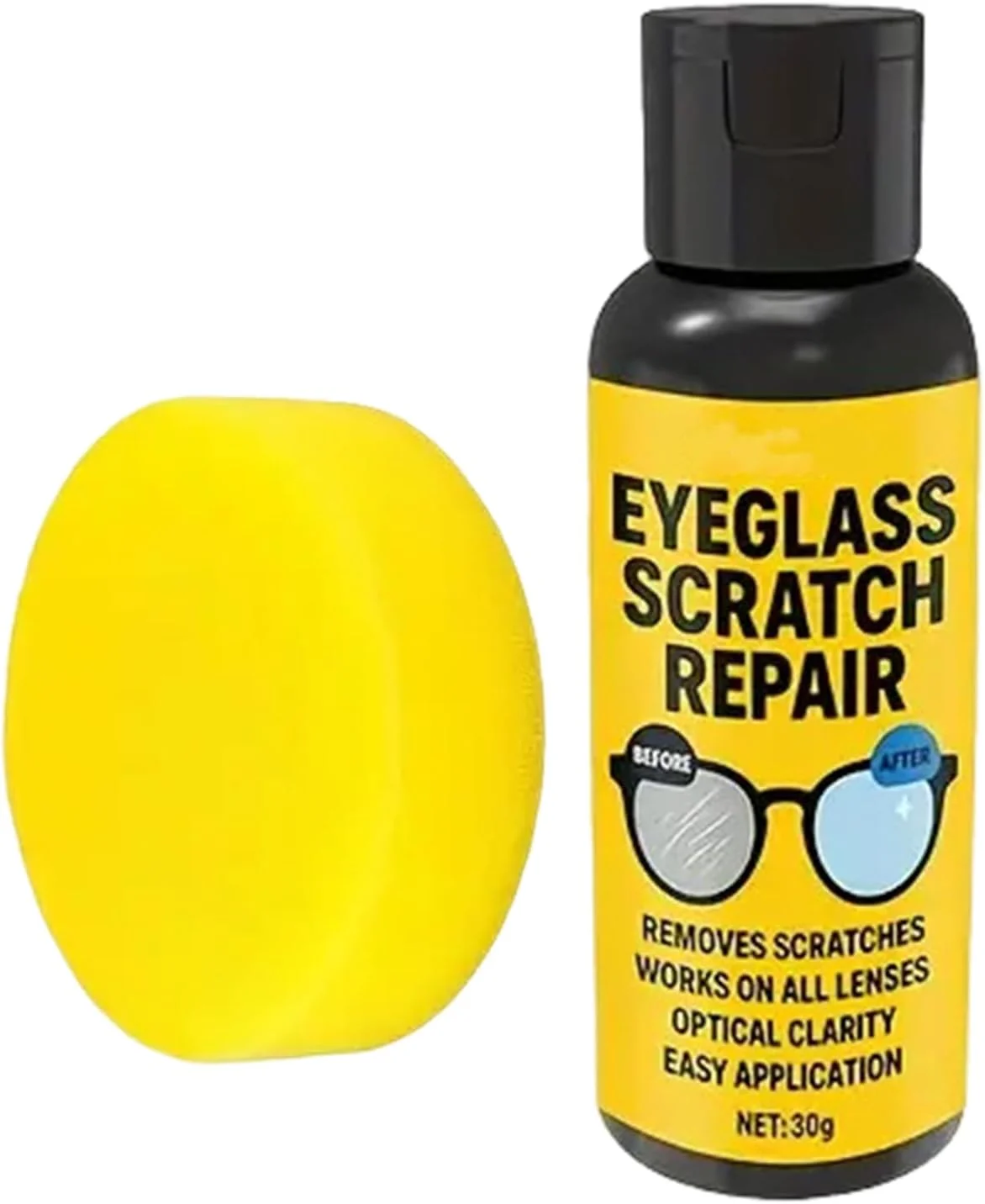 پاک کننده خط و خش لنز - پاک کننده صفحه نمایش لنز شیشه ای 30 گرمی | پاک کننده خط و خش عینک - برای آقایان، جوانان، دانش آموزان، معلمان، دوچرخه سواران و علاقه مندان پاک کننده خط و خش لنز - پاک کننده صفحه نمایش لنز شیشه ای 30 گرمی | پاک کننده خط و خش عینک - برای آقایان، جوانان، دانش آموزان، معلمان، دوچرخه سواران و علاقه مندان