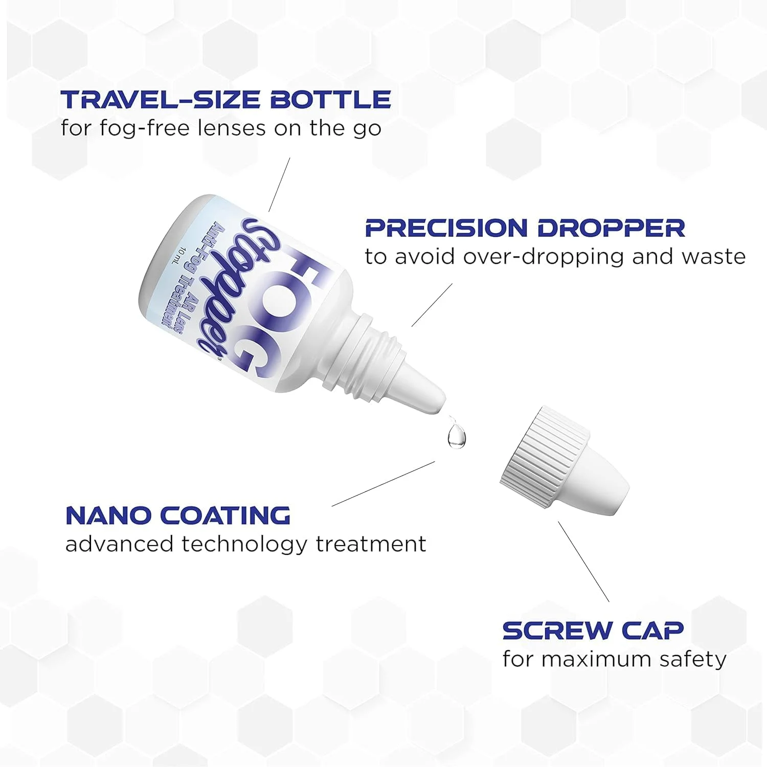 محلول ضد بخار داینامیک لبز - جلوگیری از بخار روی لنزهای AR و همه لنزها