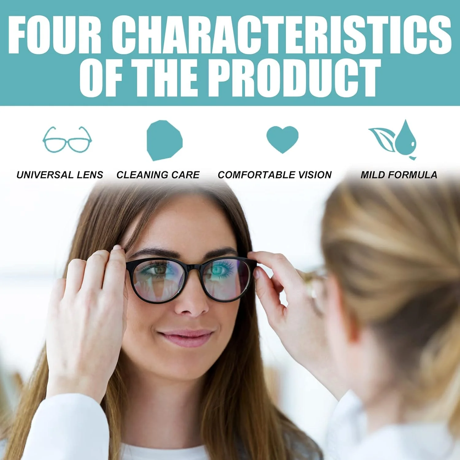 اسپری پاک کننده خش لنز - پاک کننده لنز عینک، ترمیم کننده خش لنز عینک، مایع ترمیم شیشه عینک، پاک کننده صفحه نمایش و عینک، برای ابزارهای پاک کننده صفحه نمایش