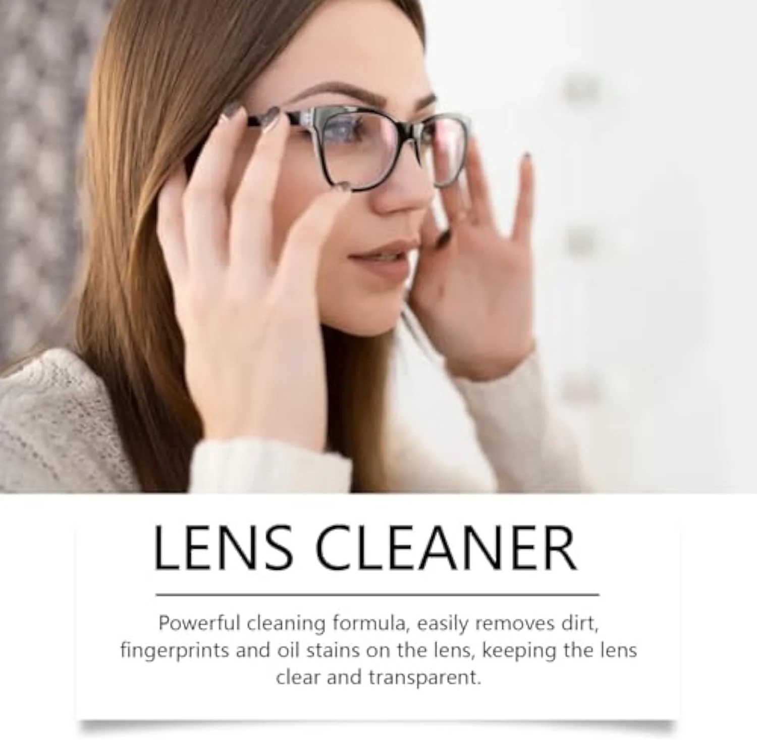 اسپری از بین برنده خط و خش لنز، اسپری ضد مه لنز، اسپری تمیز کننده برای عینک و لنزها، اسپری تمیز کننده لنز برای عینک، دوربین، صفحه نمایش دیجیتال و عینک اسکی