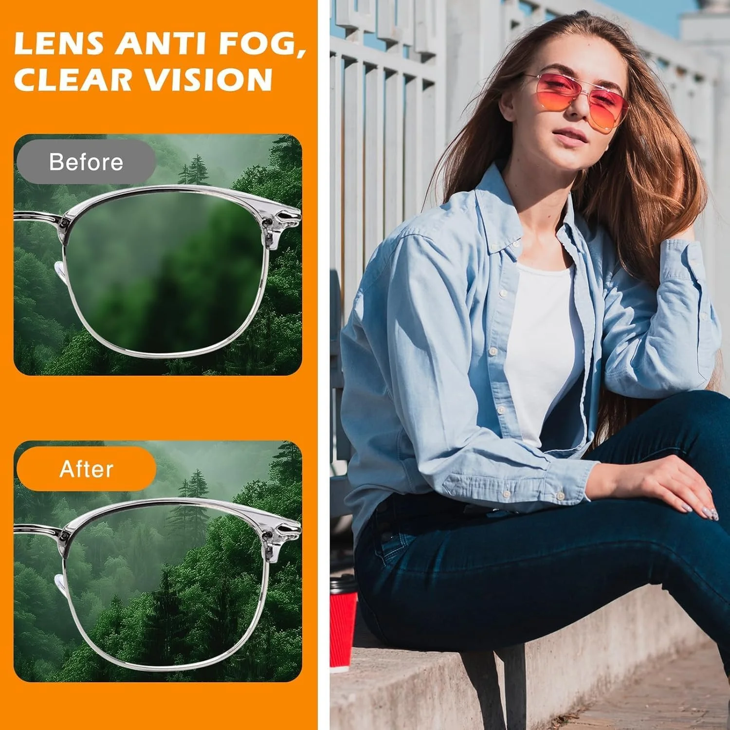 اسپری ضد بخار NALACAL برای عینک، اسپری تمیز کننده لنز، اسپری ضد مه، اسپری ضد بخار شیشه خودرو، اسپری ضد بخار برای عینک شنا، ضد بخار برای ویزور کلاه ایمنی