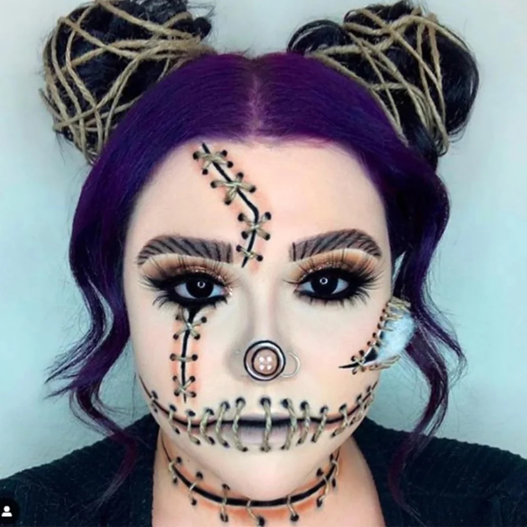 لنزهای تماسی مشکی برای مهمانی هالووین - بسته 2 عددی برای 1 سال لنزهای تماسی مشکی برای مهمانی هالووین - بسته 2 عددی برای 1 سال