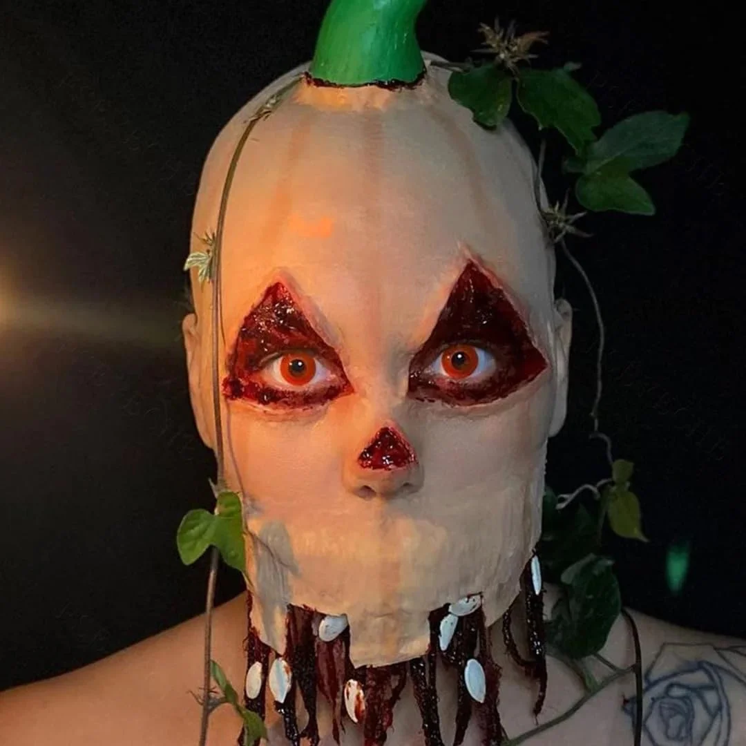 لنزهای تماسی قرمز یکدست برای مهمانی هالووین - بسته 2 عددی برای 1 سال لنزهای تماسی قرمز یکدست برای مهمانی هالووین - بسته 2 عددی برای 1 سال