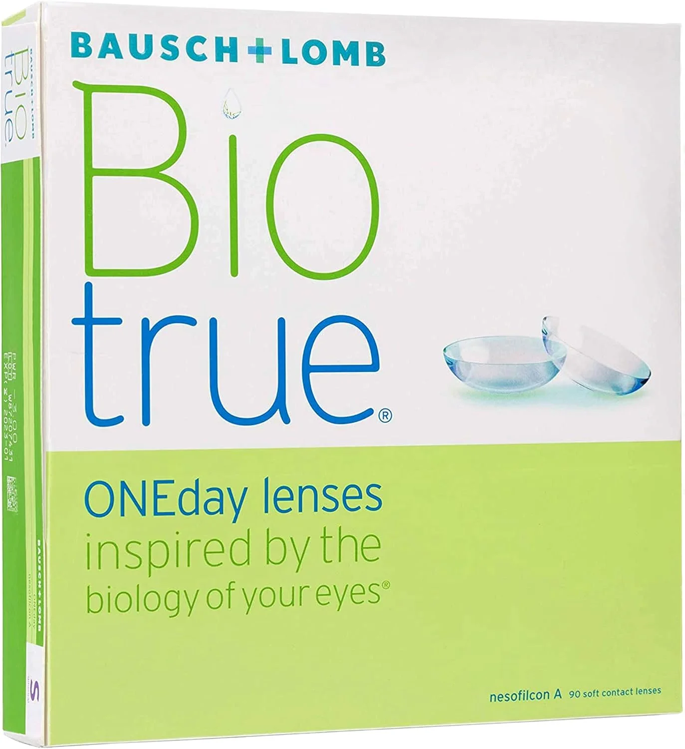 لنز تماسی یکروزه بایو ترو بوش اند لومب، بسته 90 عددی، 1- دیوپتر، 14.2 میلیمتر لنز تماسی یکروزه بایو ترو بوش اند لومب، بسته 90 عددی، 1- دیوپتر، 14.2 میلیمتر