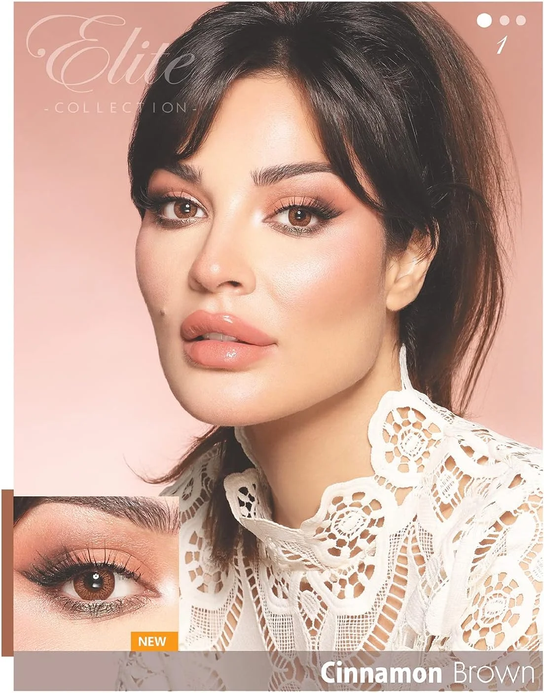 لنزهای تماسی بلا - الیت - لنزهای رنگی بدون نمره (دارچینی قهوه ای، شنی قهوه ای، عسلی وحشی، بژ خاکستری، طلایی ابریشمی) (عسلی وحشی)