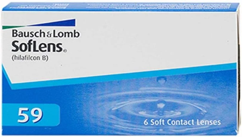 لنزهای تماسی بوش اند لومب Soflens 59 RX بسته 6 عددی، قدرت: 9.00- لنزهای تماسی بوش اند لومب Soflens 59 RX بسته 6 عددی، قدرت: 9.00-