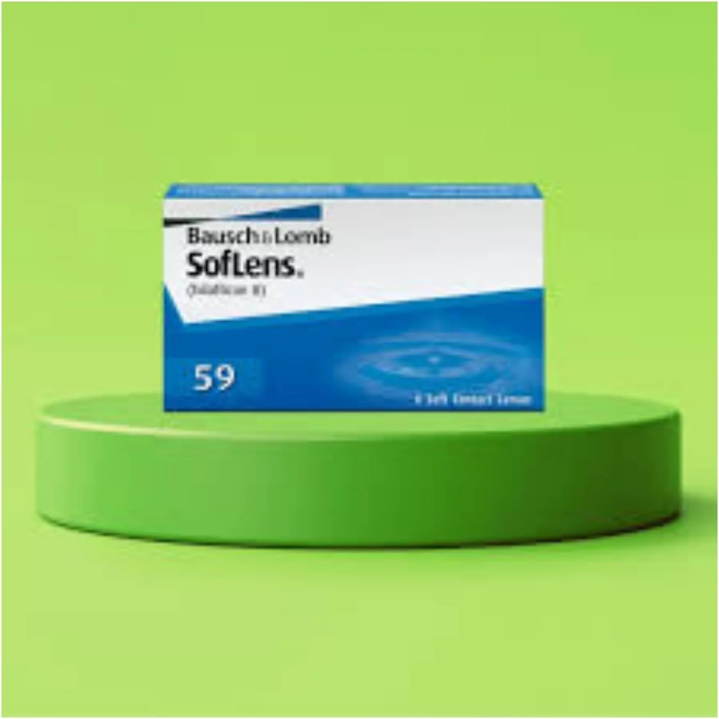 لنز تماسی بوش اند لومب Soflens 59 RX بسته 6 عددی، قدرت: -2.75