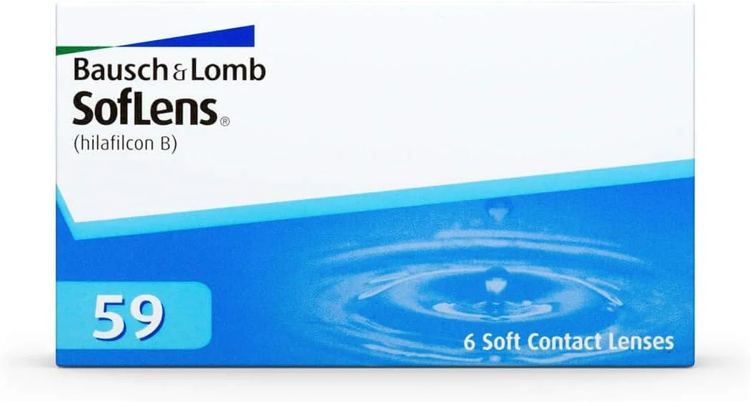لنز تماسی بوش اند لومب SofLens 59، بسته 6 عددی، 2.5- دیوپتر، 14.2 میلی متر