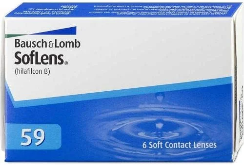 لنز تماسی بوش اند لومب SofLens 59، بسته 6 عددی، 2.5- دیوپتر، 14.2 میلی متر