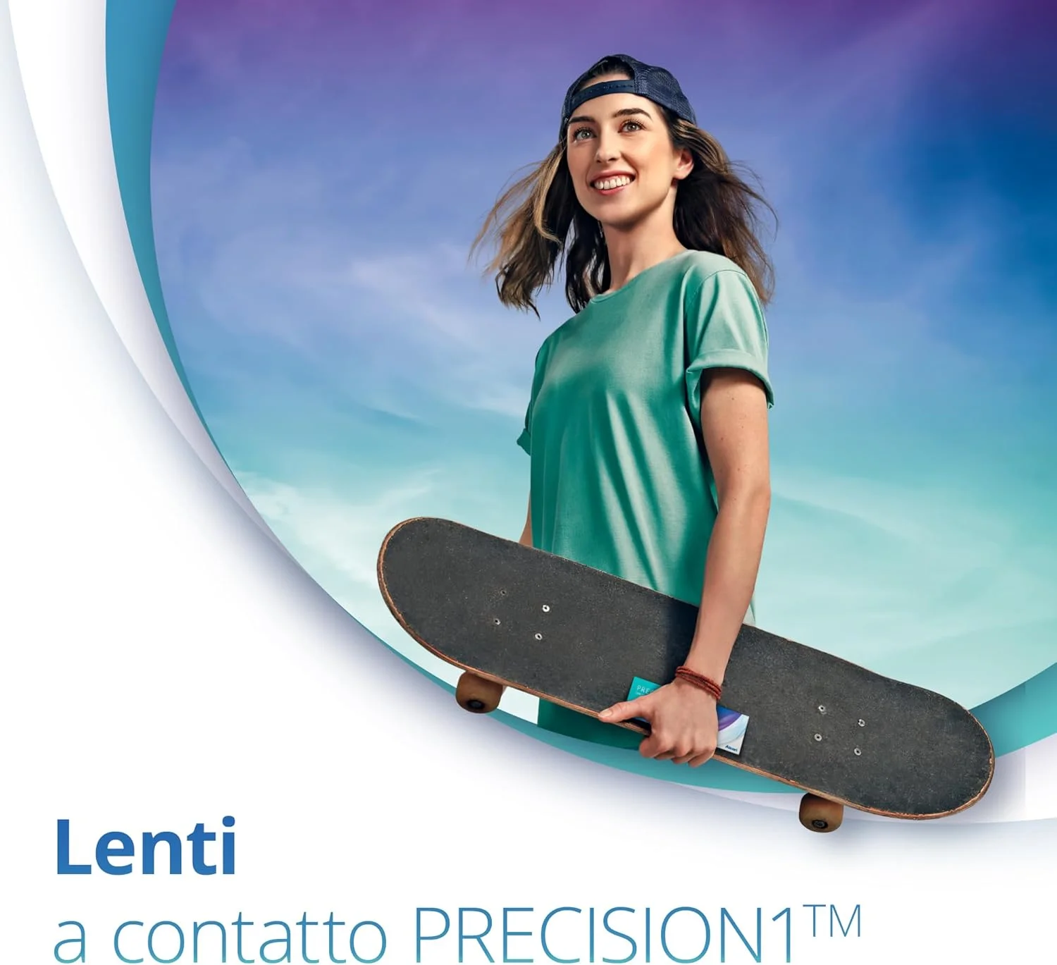 لنزهای طبی آلكون Precision1 بدون جنسیت -1.75 بسته 30 عددی شفاف: فناوری سطح هوشمند برای راحتی کامل و دید واضح در تمام طول روز، فناوری Aquacomfort، لنزهای تماسی روزانه، دیوپتر -1.75، بسته 30 عددی، Cl