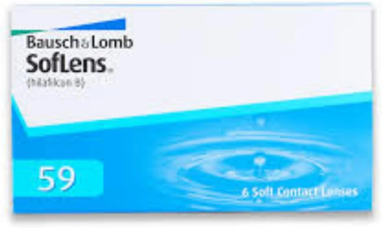 لنزهای تماسی بوش اند لومب Soflens 59 RX بسته 6 عددی، قدرت: -2.50