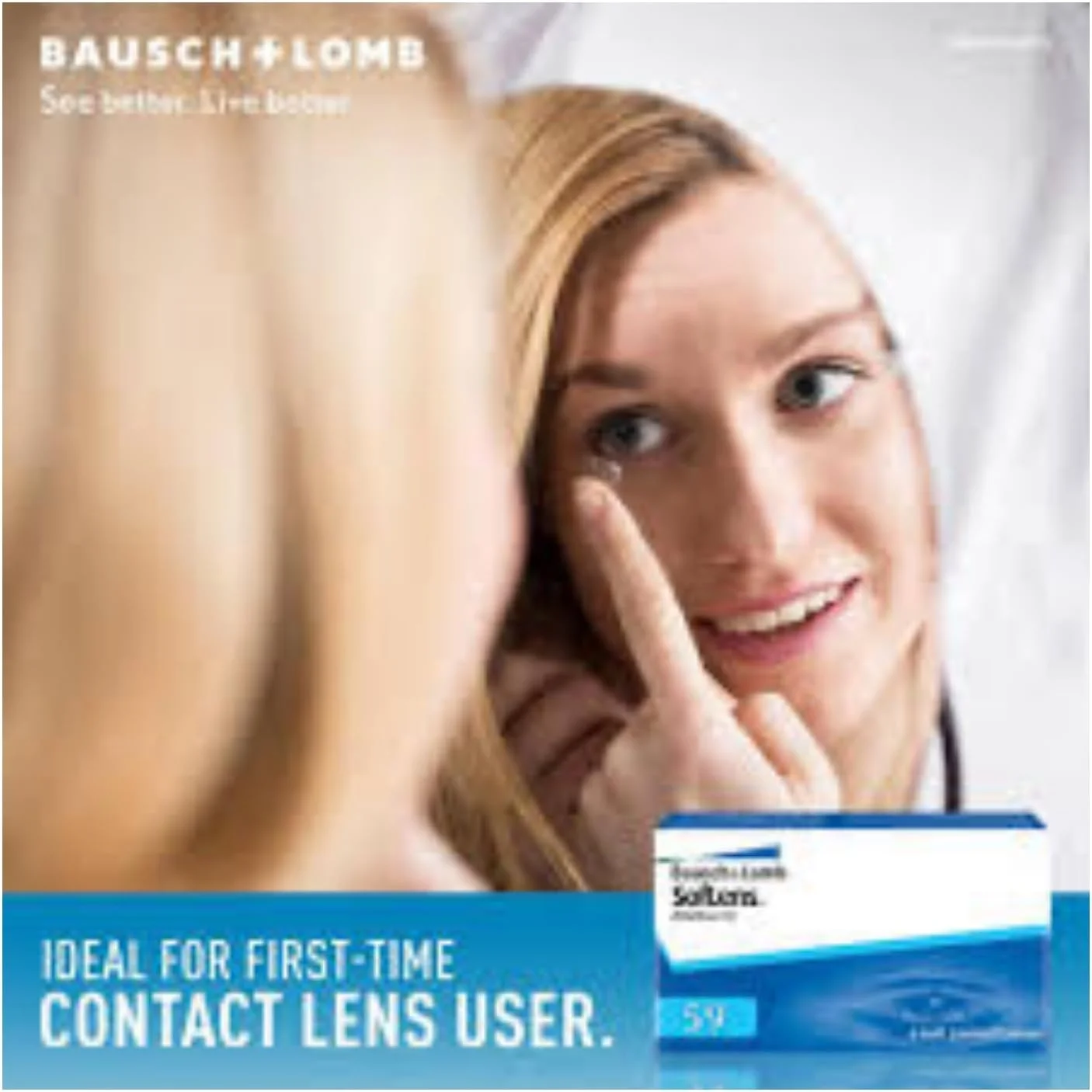 لنزهای تماسی بوش اند لومب Soflens 59 RX بسته 6 عددی، قدرت: -5.00