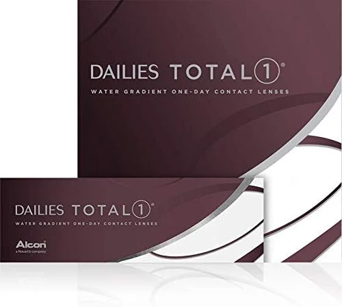 ALCON Dailies TOTAL 1 (بسته 30 یا 90 عددی) - لنزهای تماسی یک روزه - قدرت های مختلف - لنزهای تماسی روزانه - (-0.75, 8.50, 14.1, 30)