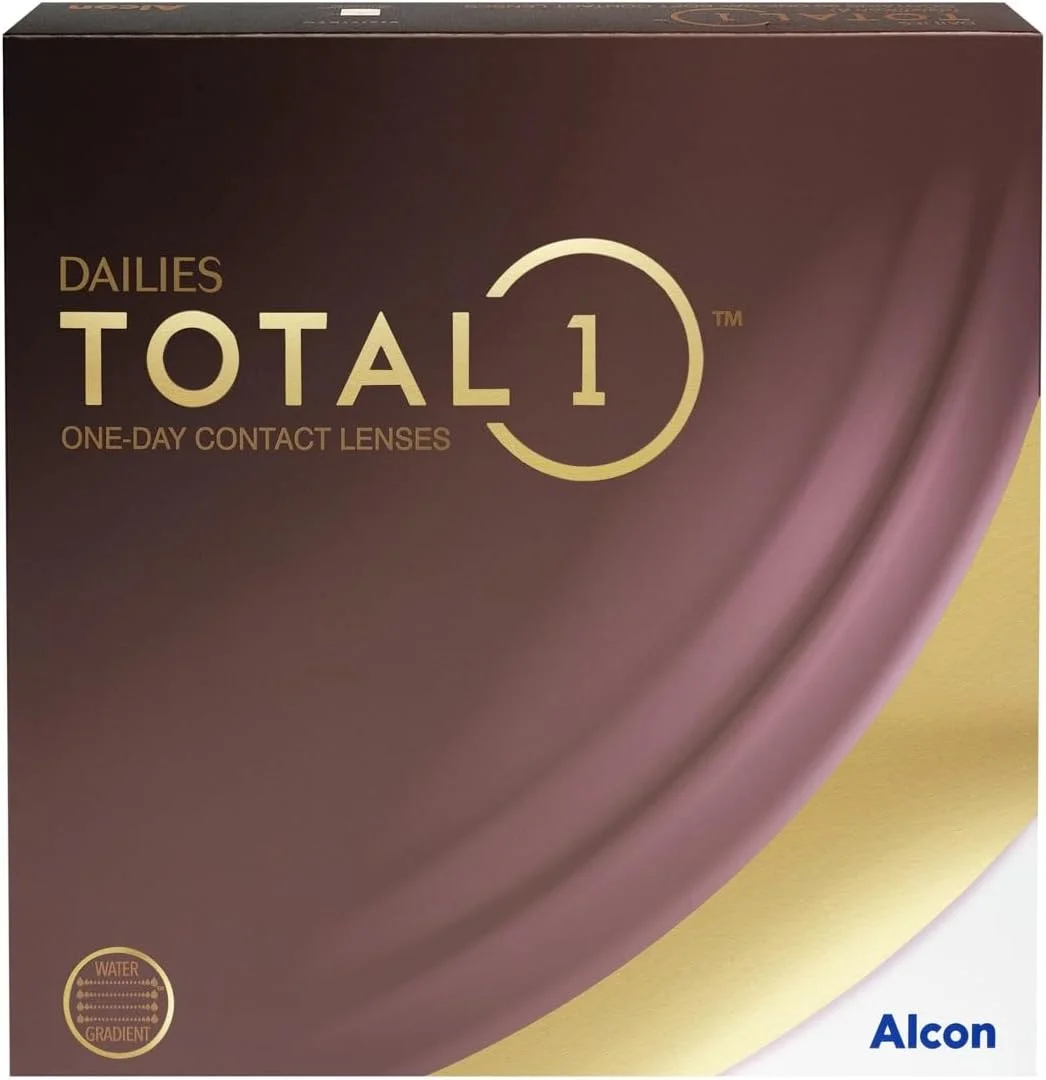 ALCON Dailies TOTAL 1 (بسته 30 یا 90 عددی) - لنزهای تماسی یک روزه - نمره های مختلف - لنزهای تماسی روزانه - (-5.00, 8.50, 14.1, 90)