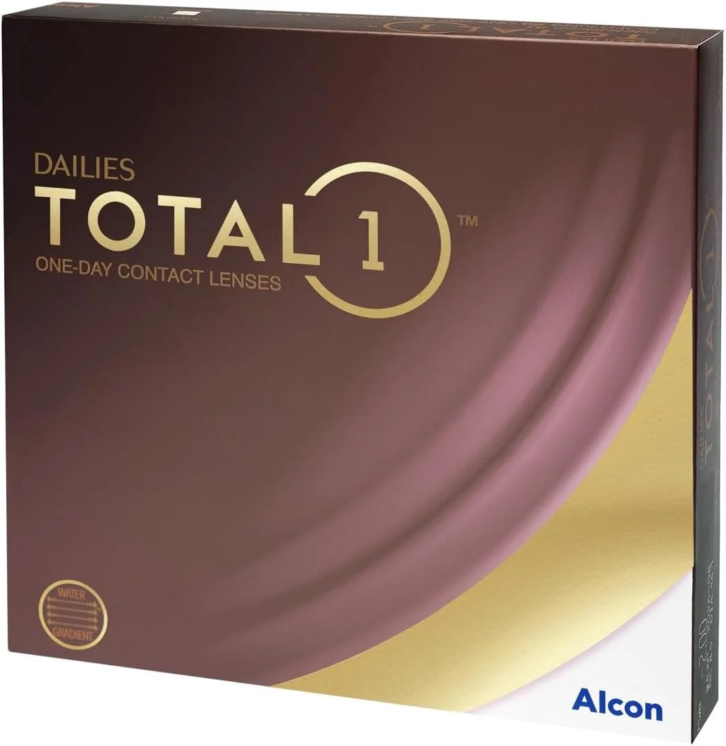 ALCON Dailies TOTAL 1 (بسته 30 یا 90 عددی) - لنزهای تماسی یک روزه - نمره های مختلف - لنزهای تماسی روزانه - (-5.00, 8.50, 14.1, 90) ALCON Dailies TOTAL 1 (بسته 30 یا 90 عددی) - لنزهای تماسی یک روزه - نمره های مختلف - لنزهای تماسی روزانه - (-5.00, 8.50, 14.1, 90)