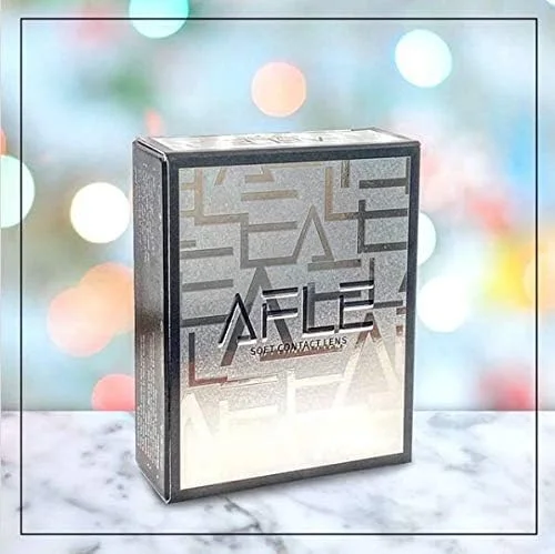 لنزهای تماسی برفی AFLE، لنزهای تماسی آرایشی اصلی AFLE، مصرف شش ماهه، برفی AFLE (رنگ خاکستری)