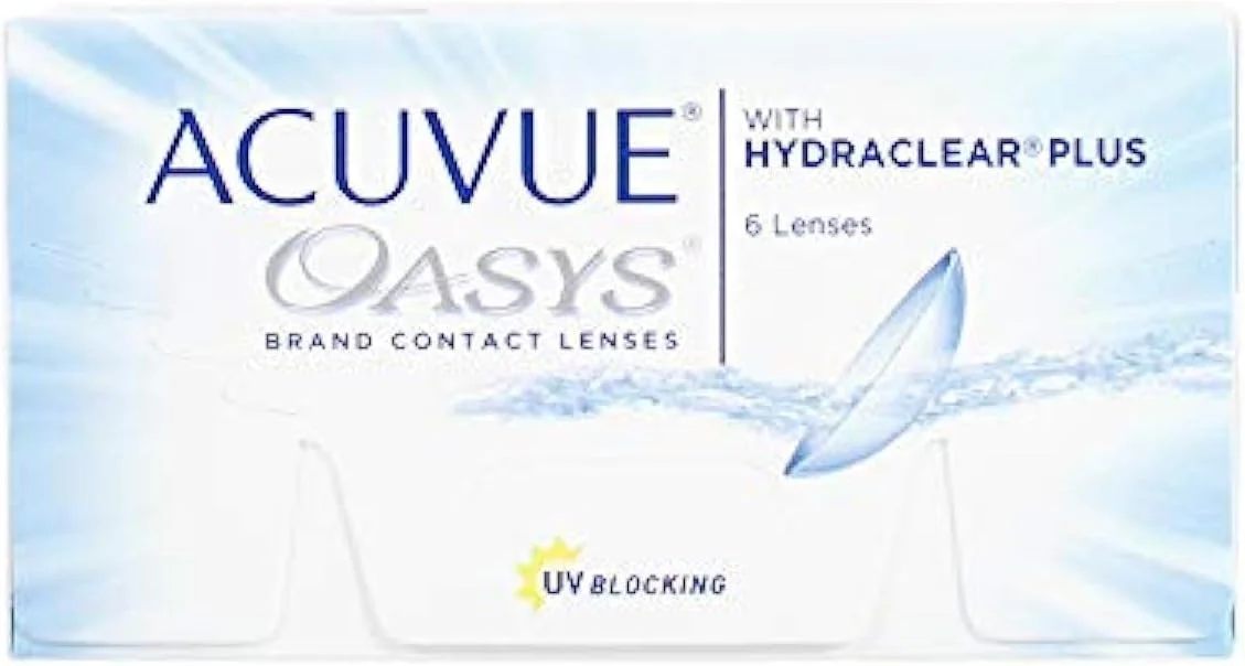 لنز تماسی آکیو ویو اواسیس با هایدراکلیر پلاس (۴.۷۵- دیوپتر، ۱۴ میلی‌متر، بسته ۶ عددی)