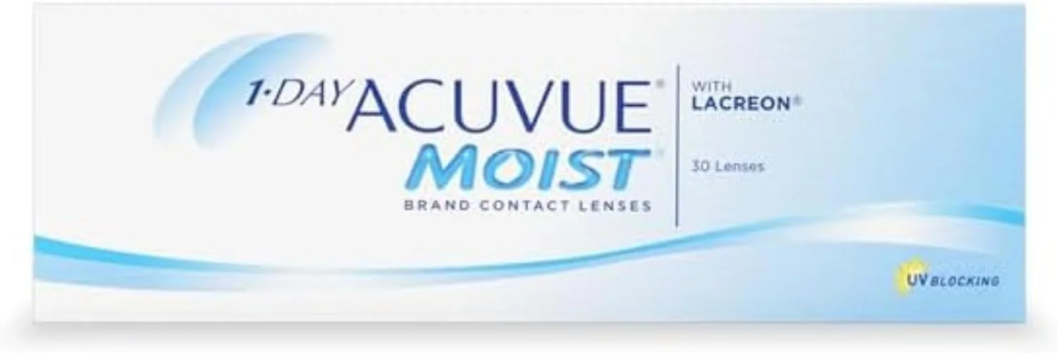 لنزهای تماسی روزانه یک روزه آکیو ویو Moist (4.00-، 8.5، 14.2، 30) (بسته 30 عددی)