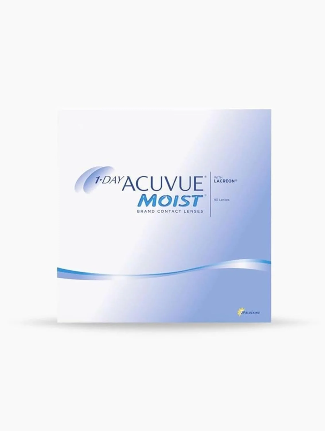 لنزهای تماسی روزانه آکیو ویو 1-Day Moist - توان های مختلف - J&J (90 لنز در بسته) (-9.50, 8.5, 14.2, 90)