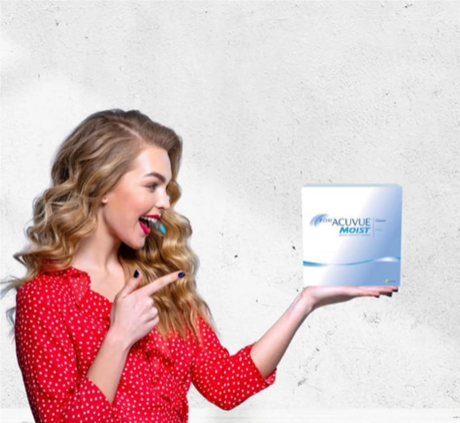 لنزهای تماسی روزانه آکیو ویو 1-Day Moist - توان های مختلف - J&J (90 لنز در بسته) (-9.50, 8.5, 14.2, 90)