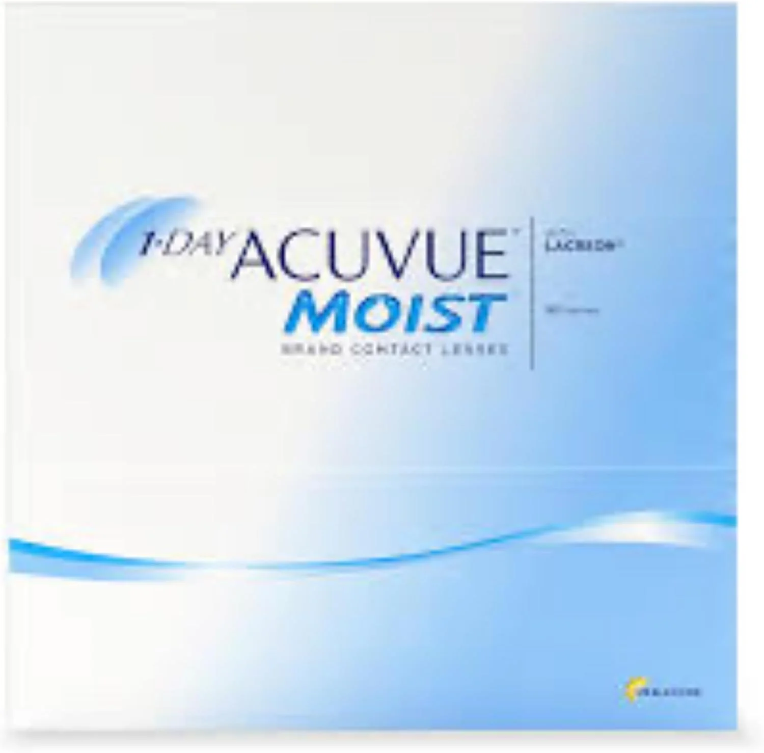 لنزهای تماسی روزانه آکیو ویو 1-Day Moist - توان های مختلف - J&J (90 لنز در بسته) (-7.00, 8.5, 14.2, 90)