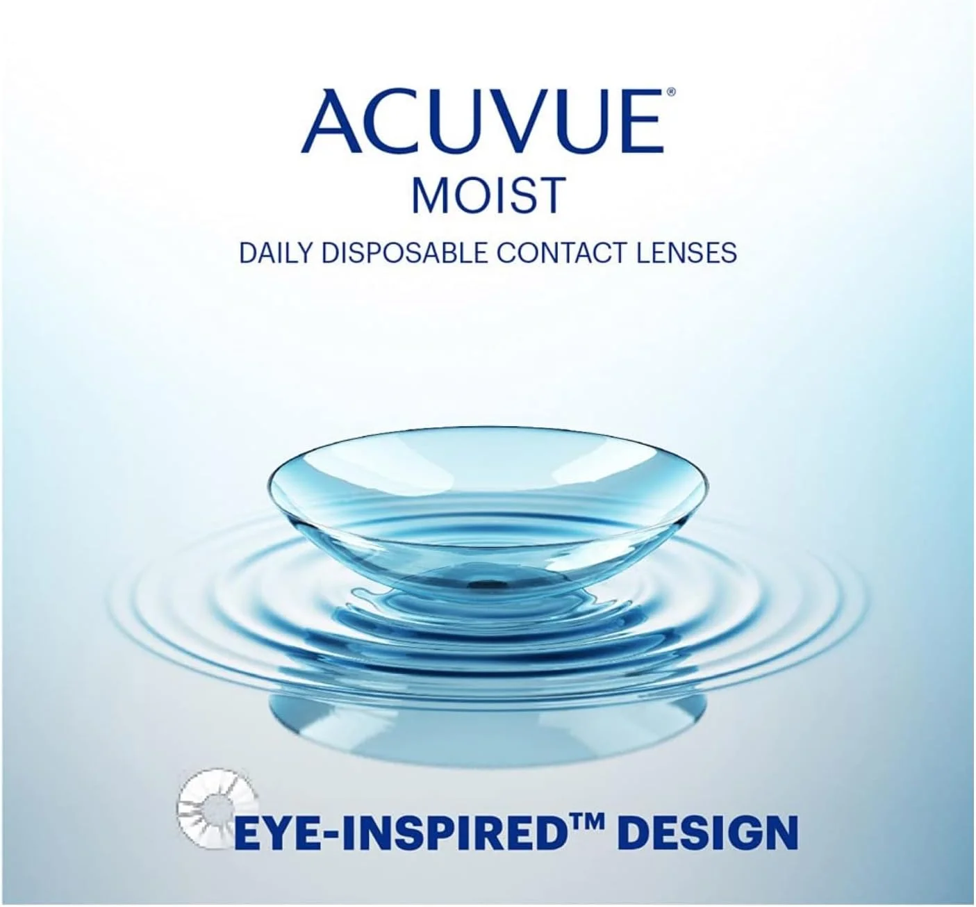 لنزهای تماسی روزانه آکیو ویو 1-Day Moist - قدرت های مختلف - J&J (30 لنز در هر بسته) (-1.00, 8.5, 14.2, 30)