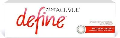 لنزهای تماسی روزانه یک‌روزه اکیو ویو Define Natural Shine - توان‌های مختلف - J&J (بسته 30 عددی) (-1.75, 8.5, 14.2, 30)