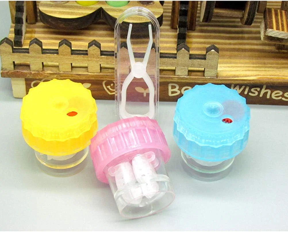 دستگاه تمیز کننده لنز تماسی پلاستیکی دستی مناسب برای مسافرت روزانه 3 عددی