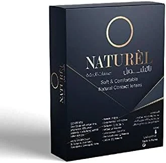 لنز تماسی ماهانه ناتورل LA فندقی (2 عددی)